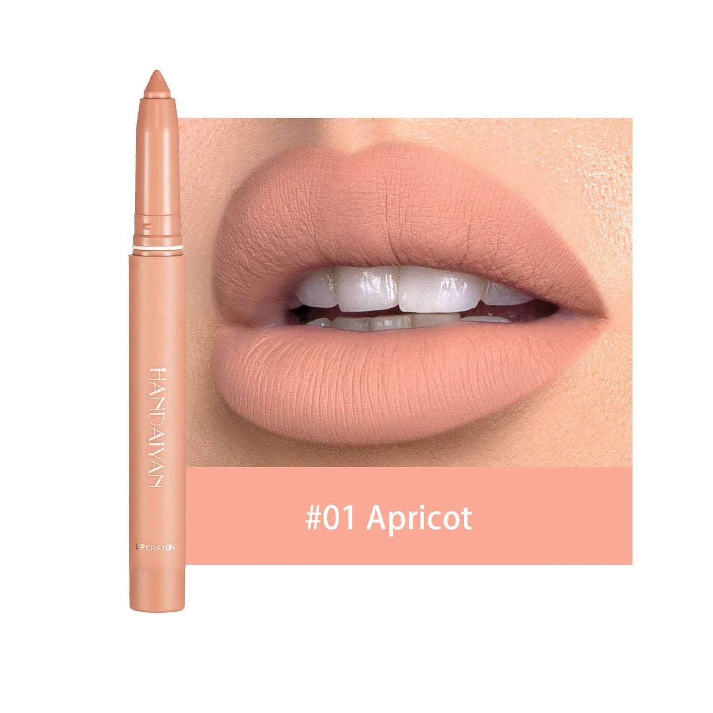 🔥HOT SALE NOW💋Rotating Sharpenable Matte Lipstick Pencils