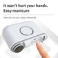 ✂️ 2-in-1 Rechargeable Electric Nail Clipper & Polisher – Painless Trimming for Hands & Feet