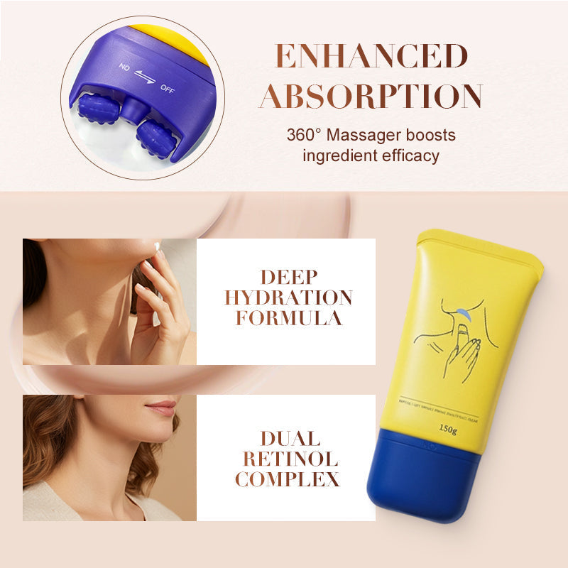 Neck Peptide Firming & Hydrating Cream With Roller